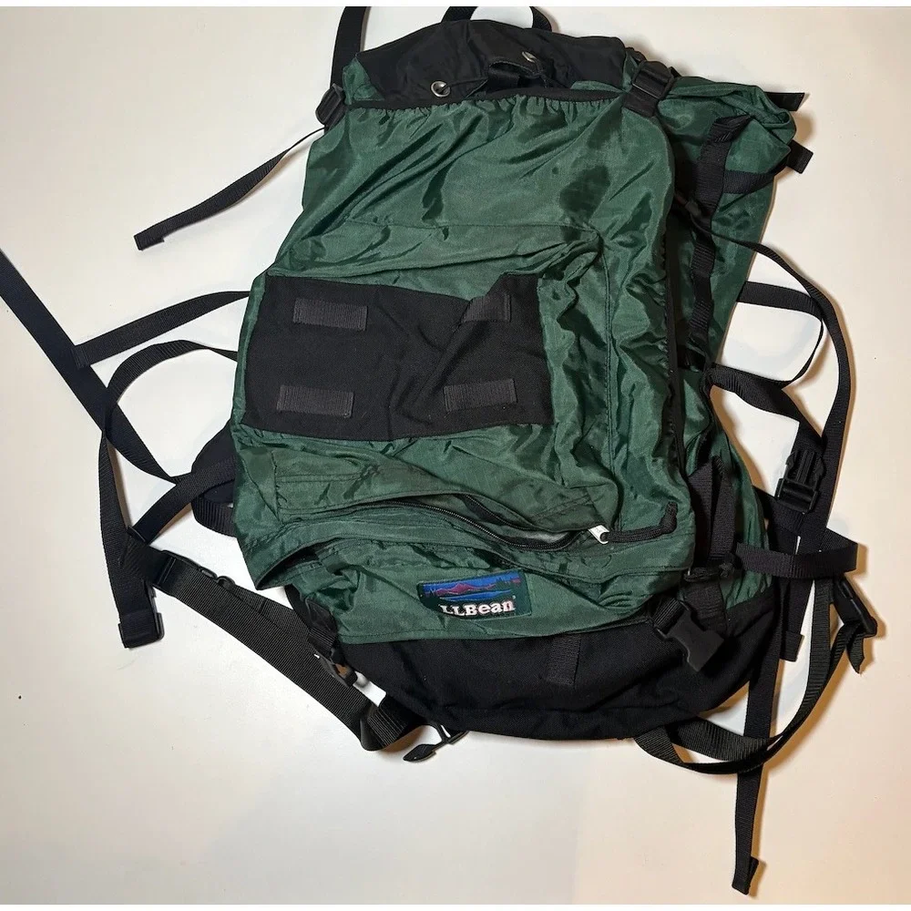 Vintage L.L. Bean Hiking Backpack | Green